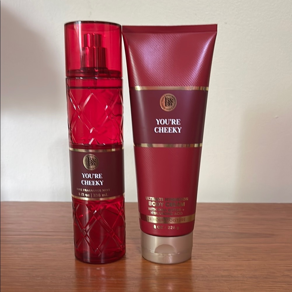 Bath & Body Works oh cherry lotion and spray